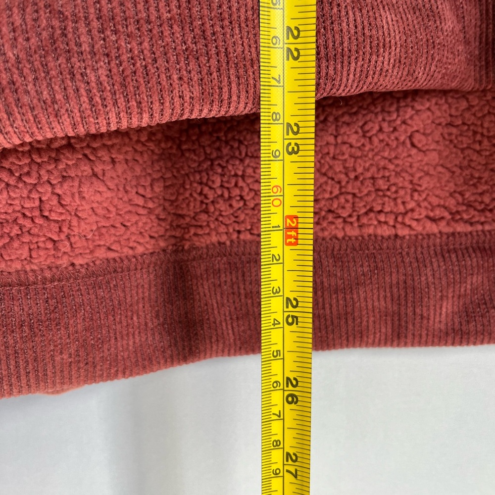 Free People Mia Henley Marsala Heavy Sweatshirt Sz XS Oversized Outdoors NWT - Picture 5 of 16